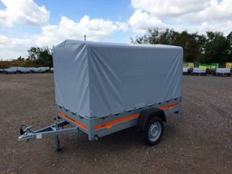 Zeige Details für Mietanhänger Eco 750 kg - 2.30 x 1.20 m mit Hochplane 110cm Bild von Mietanhänger Eco 750 kg - 2.30 x 1.20 m mit Hochplane 110cm