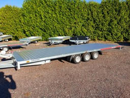 Zeige Details für 3.5t - Carplattform 5,89 x 2,11m m. Schienen, Winde & voller Aluminiumboden Bild von 3.5t - Carplattform 5,89 x 2,11m m. Schienen, Winde & voller Aluminiumboden